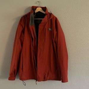 Men’s LL Bean Sweater Fleece 3 in 1 jacket